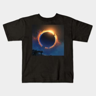 Eclipse | Lunar Eclipse | Solar Eclipse | Moon | Sky | Coolest | Fun Kids T-Shirt